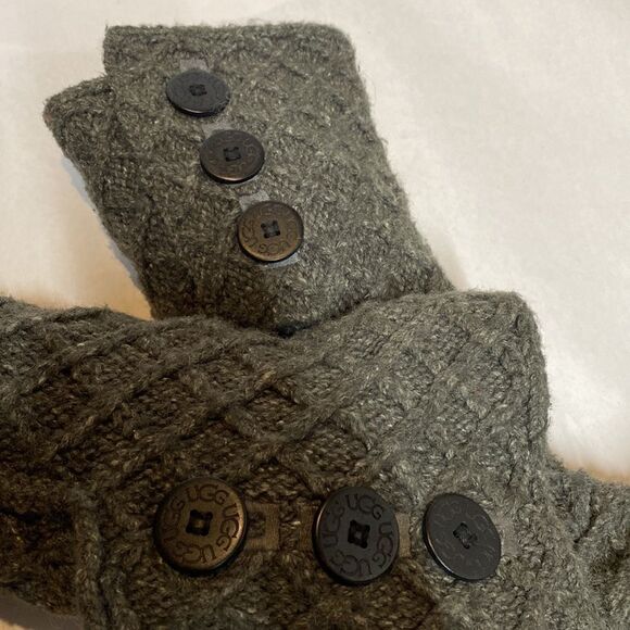 UGG Cardy Lattice Boots - Gray size 6 - Picture 5 of 8